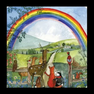 Alex Clark Art Ltd Kitchen And Dining | Tableware*Alex Clark Coaster - Looking For Rainbows