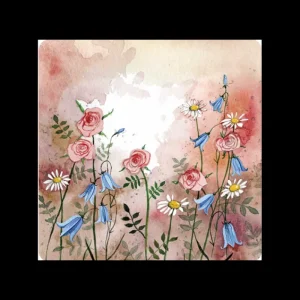 Alex Clark Art Ltd Kitchen And Dining | Tableware*Alex Clark Coaster - Meadow Flowers