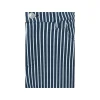 Women Alice Collins Trousers*Cassie stripe crop trousers - Midnight Blue / White