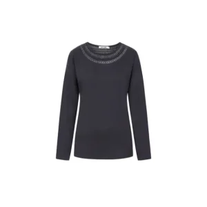 Women Alice Collins T-Shirts*Layne Top - Navy