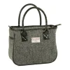 Women Heather Bags & Purses*Amy Harris Tweed Box Tote Bag Black/Grey