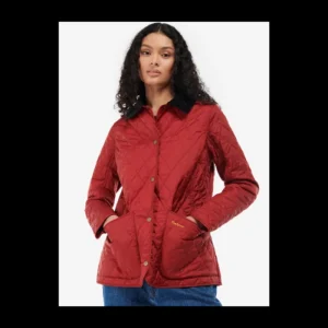 Women J Barbour + Son Ltd Coats & Jackets*Barbour Annandal Quilted Jacket - Dark Red