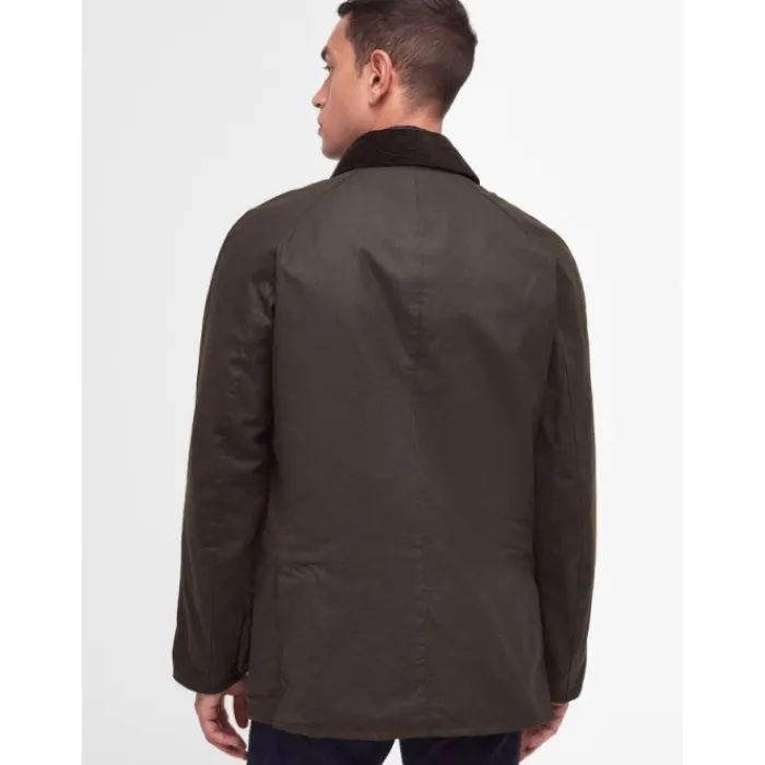 barbour_ashby_wax_jacket__1.webp J Barbour + Son Ltd Coats & Jackets*Barbour Ashby Wax Jacket - Olive