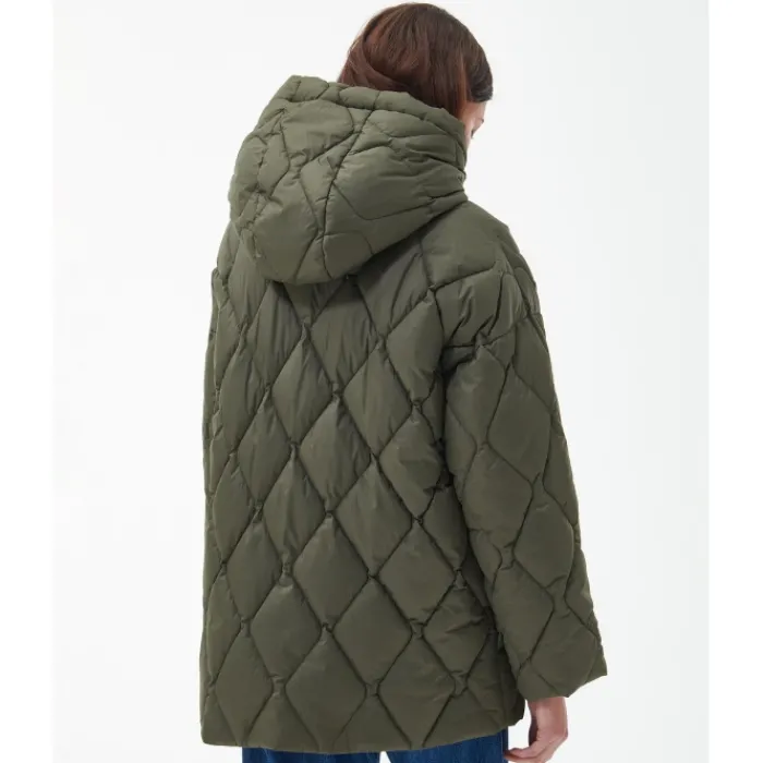 barbour_aster_quilt_coat__0.webp Women J Barbour + Son Ltd Coats & Jackets*Barbour Aster Quilt Coat Deep Olive