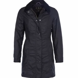 Women J Barbour + Son Ltd Coats & Jackets*Barbour Belsay Wax Jacket Black