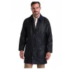 J Barbour + Son Ltd Coats & Jackets*Barbour Border Wax Jacket Navy