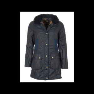 Women J Barbour + Son Ltd Coats & Jackets*Barbour Bower Womens Wax Jacket - Navy