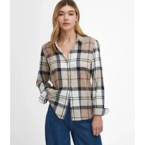 Women J Barbour + Son Ltd Shirts*Barbour Bredon Check Shirt - Hessian Tartan