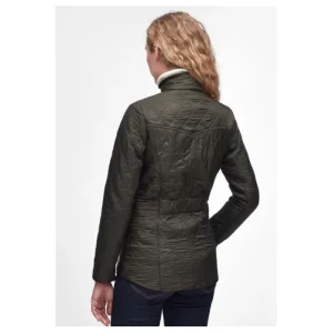 Women J Barbour + Son Ltd Coats & Jackets*Barbour Cavalry Polarquilt Jacket - Dark Olive