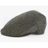Women J Barbour + Son Ltd Hats, Gloves & Scarves*Barbour Crieff Flat Cap - Olive/Red Check