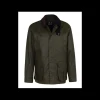 J Barbour + Son Ltd Coats & Jackets*Barbour Findon Men's Wax Jacket - Olive