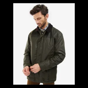 J Barbour + Son Ltd Coats & Jackets*Barbour Findon Men's Wax Jacket - Olive