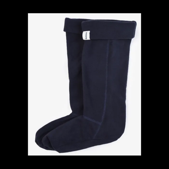 barbour_fleece_wellington_0-1.webp J Barbour + Son Ltd Socks & Underwear*Barbour Fleece Wellington Sock - Navy
