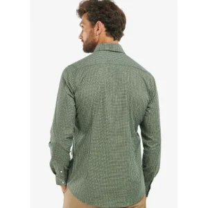 J Barbour + Son Ltd Shirts*Barbour Grove Performance Shirt - Olive
