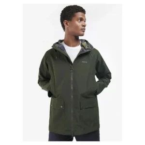 J Barbour + Son Ltd Coats & Jackets*Barbour Hooded Domus Jacket - Sage