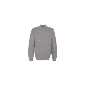 J Barbour + Son Ltd Jumpers & Cardigans*Barbour Horseford Half Zip Jumper - Stone
