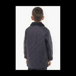 J Barbour + Son Ltd Coats & Jackets*Barbour Liddesdale Boys Quilted Jacket - Navy