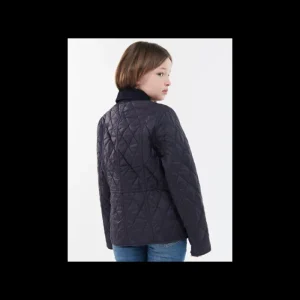 J Barbour + Son Ltd Coats & Jackets*Barbour Liddesdale Girls Quilted Jacket - Navy