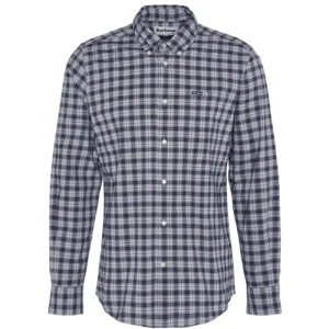 J Barbour + Son Ltd Shirts*Barbour Lomond Tailored Fit Shirt - Blue Granite