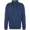 J Barbour + Son Ltd Jumpers & Cardigans*Barbour Nelson Half Zip Sweatshirt - Navy