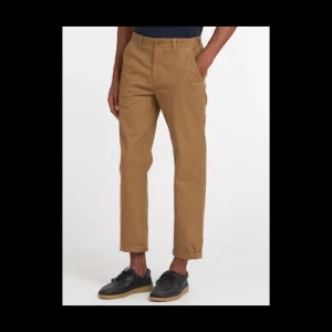 J Barbour + Son Ltd Trousers*Barbour Neuston Essential Mens Chino - Stone
