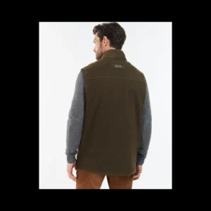 J Barbour + Son Ltd Gilets*Barbour Oakmoor Fleece Gilet - Olive