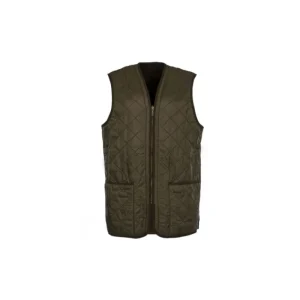 J Barbour + Son Ltd Gilets*Barbour Polarquilt Waistcoat Olive