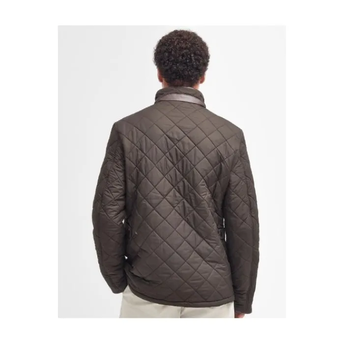 barbour_powell_quilted_ja_1.webp J Barbour + Son Ltd Coats & Jackets*Barbour Powell Quilted Jacket - Olive