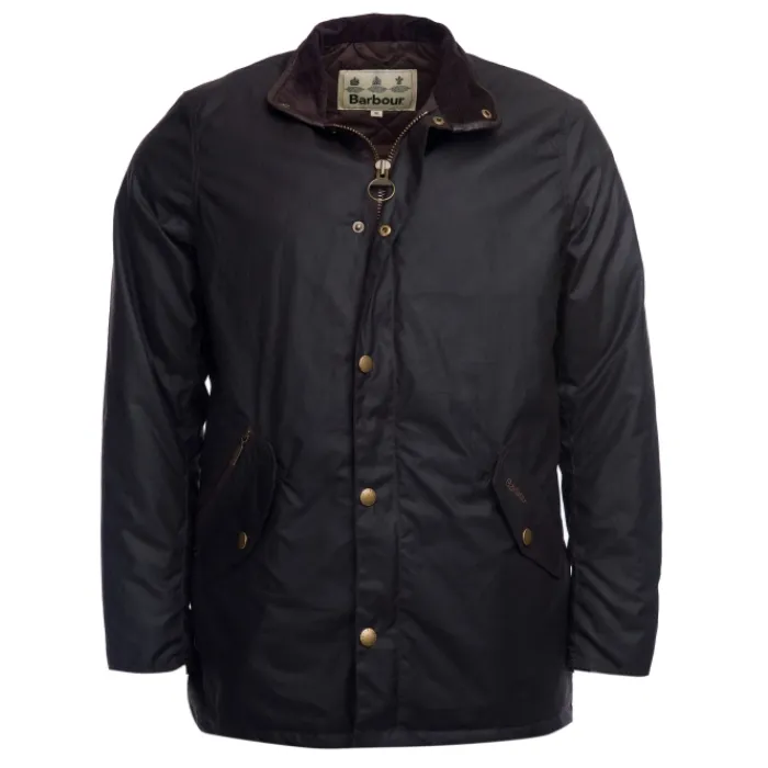 barbour_prestbury_wax_jac_0.webp J Barbour + Son Ltd Coats & Jackets*Barbour Prestbury Wax Jacket Rustic