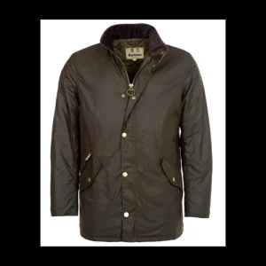 J Barbour + Son Ltd Coats & Jackets*Barbour Prestbury Wax Men's Jacket - Olive