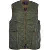 J Barbour + Son Ltd Gilets*Barbour Quilted Waistcoat Zip-In Liner Olive