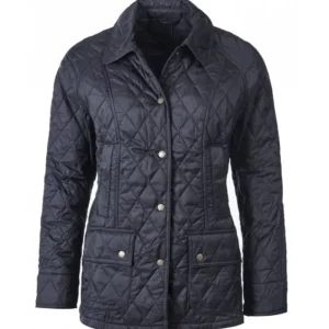 Women J Barbour + Son Ltd Coats & Jackets*Barbour Summer Beadnell Quilt - Navy