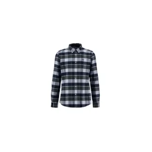 J Barbour + Son Ltd Shirts*Barbour Valley Tailored Fit Checked Shirt - Olive