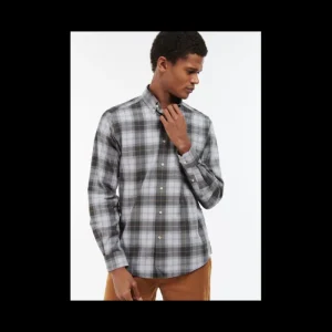 J Barbour + Son Ltd Shirts*Barbour Wetheram Tailored Shirt - Greystone