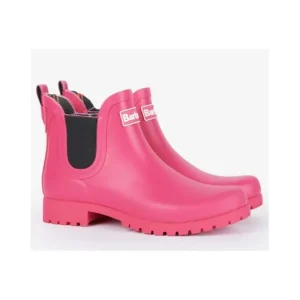Women J Barbour + Son Ltd Wellingtons*Barbour Wilton Wellingtons - Pink Dahlia