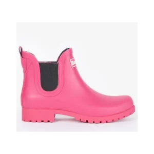 Women J Barbour + Son Ltd Wellingtons*Barbour Wilton Wellingtons - Pink Dahlia
