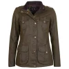Women J Barbour + Son Ltd Coats & Jackets*Barbour Winter Defence Wax Jacket Olive
