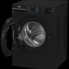 Beko Washing Machines/Freestanding Washing Machines*BMN3WT3841B 8kg 1400 Spin RecycledTub Washing Machine - Black