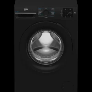 Beko Washing Machines/Freestanding Washing Machines*BMN3WT3841B 8kg 1400 Spin RecycledTub Washing Machine - Black