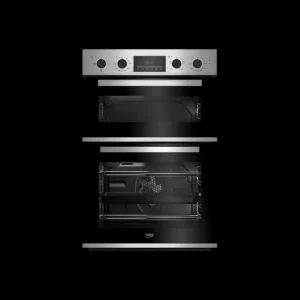 Beko Built In Ovens*CDFY22309X 60cm Built In High Specification RecycledNet Double Oven - Stainless Steel