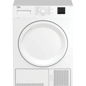 Beko Tumble Dryers/Freestanding Tumble Dryers*DTKCE90021W 9kg Condenser Tumble Dryer with Sensor Programmes - White