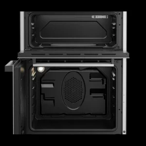 Beko Freestanding Cookers*EDC634S 60cm Double Oven Electric Cooker with Ceramic Hob - Silver