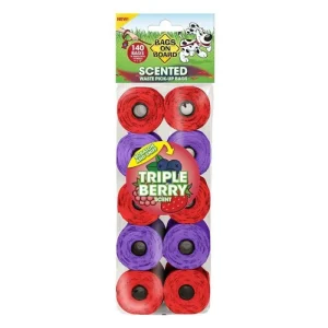 BESTPETS Dogs*Berry sented dog waste bags