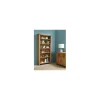 Besp Oak Furniture*NB084 Bookcase with 5 Adjustable Shelves