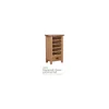 Besp Oak Furniture*NB045 Wine Unit with 5 Shelves + 1 Drawer