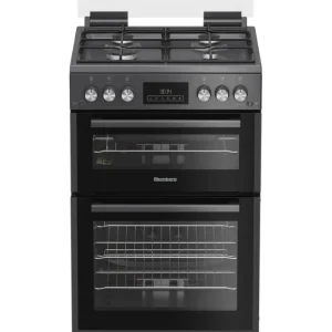 Blomberg Freestanding Cookers*GGRN655N 60cm Double Oven Gas Cooker with Gas Hob - Anthracite