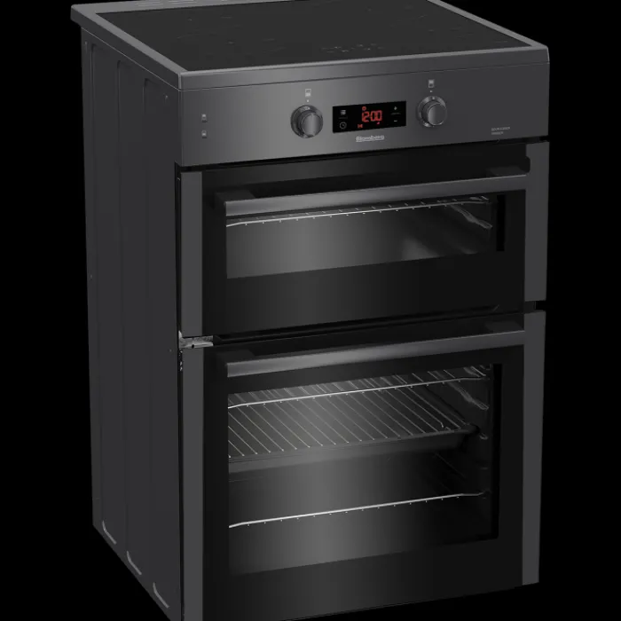 blomberg_hinn_cm_double_o_1.webp Blomberg Freestanding Cookers*HIN651N 60cm Double Oven Electric Cooker with Induction Hob - Anthracite