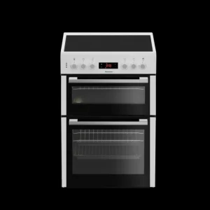 Blomberg Freestanding Cookers*HKN65W 60cm Electric Double Oven with Ceramic Hob - White