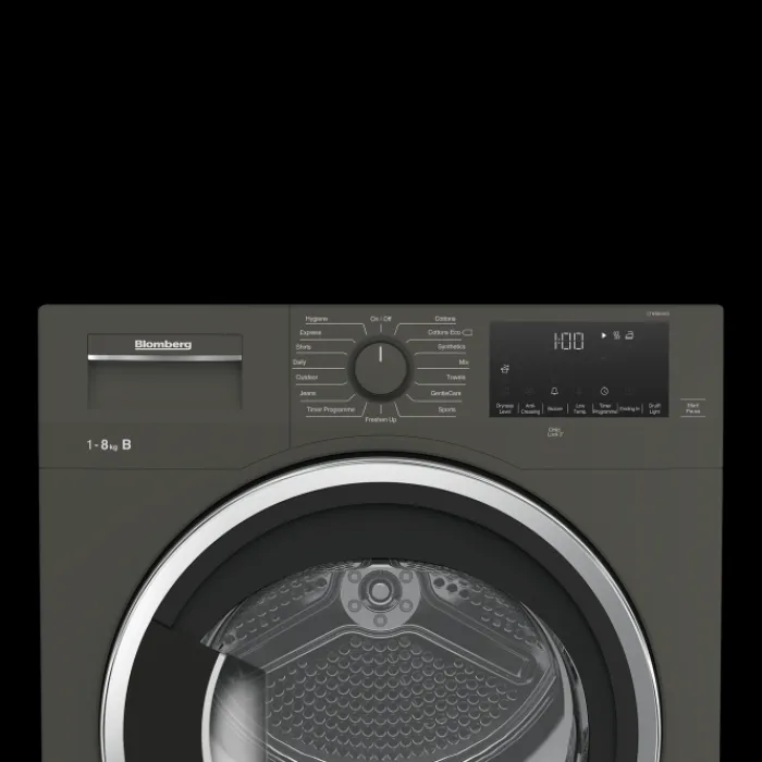 blomberg_ltkg_kg_condense_2.webp Blomberg Tumble Dryers/Freestanding Tumble Dryers*LTK38030G 8kg Condenser Tumble Dryer - Graphite