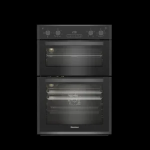 Blomberg Built In Ovens*RODN9202DX 59.4cm Built In Electric Double Oven - Dark Steel